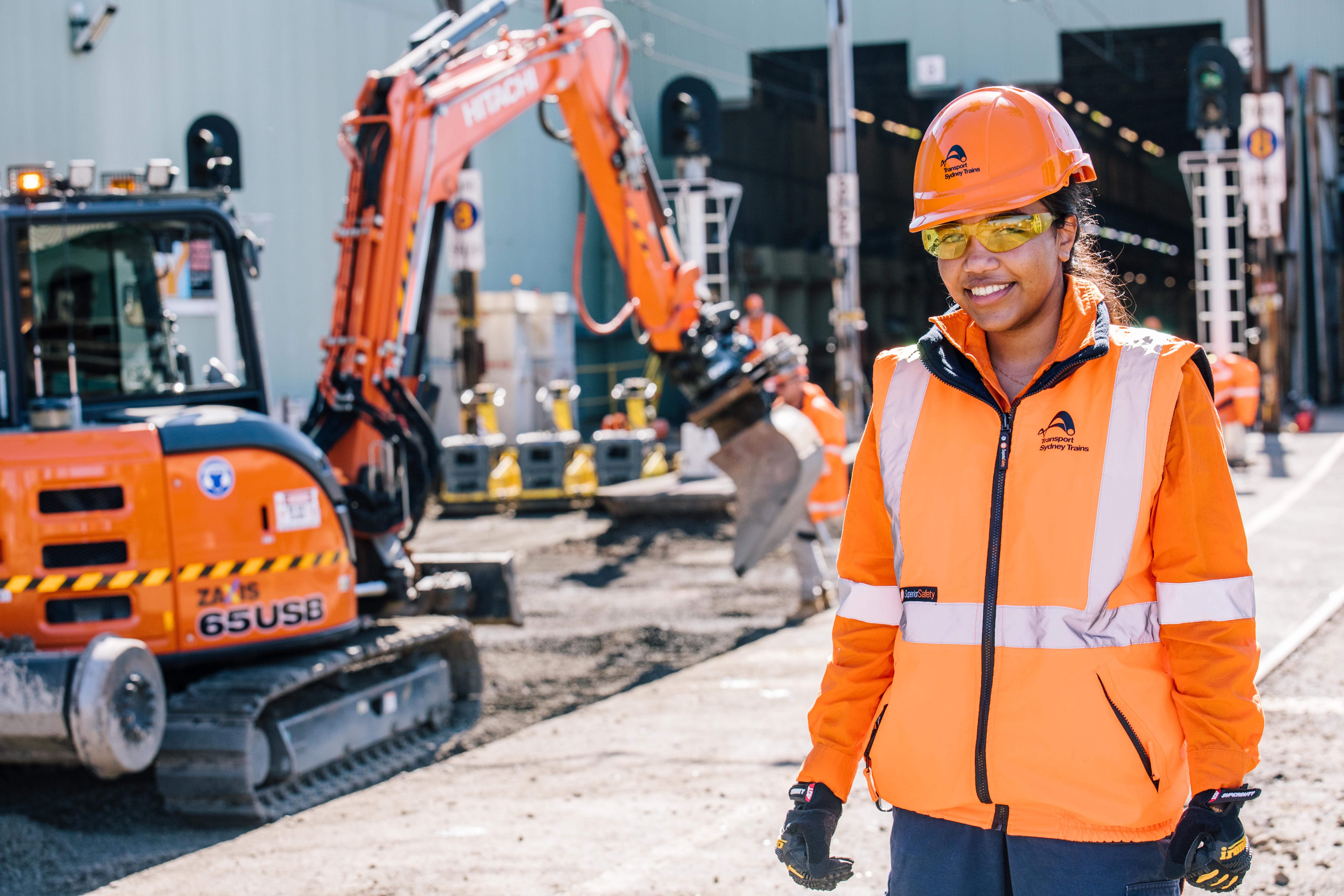 Rail worker